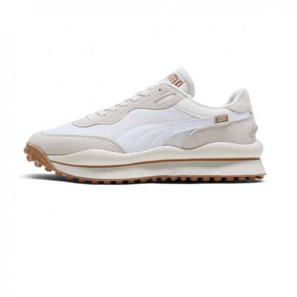 PUMA Style Rider Play On SD Trainers Shoes in Frosted Ivory/White - 374588_07