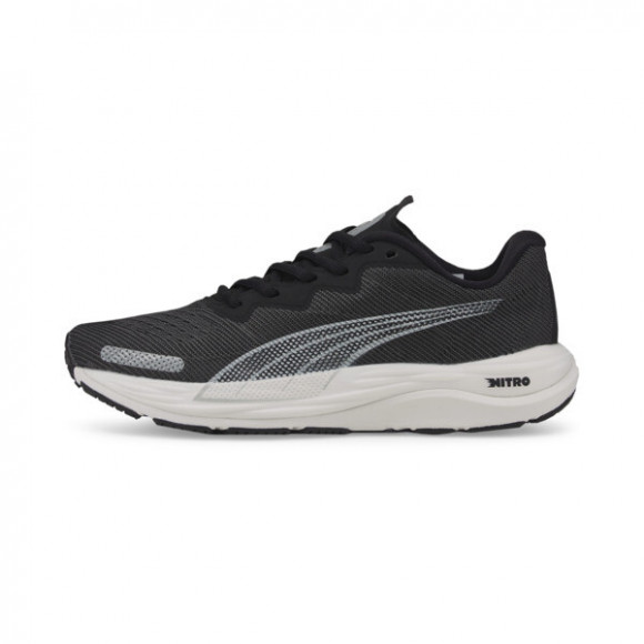 PUMA Velocity NITROâ¢ 2 Women's Running Shoes in Black/White - 376262_01