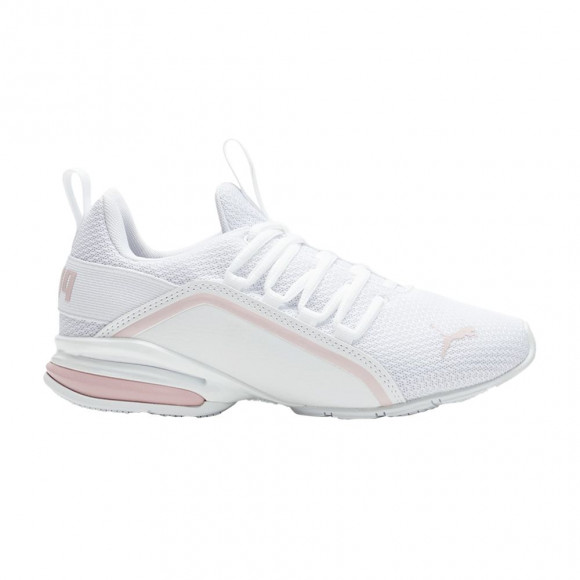 Puma Wmns Axelion Metallic Wide 'White Chalk Pink' | Women's Size 10 - 376505-03