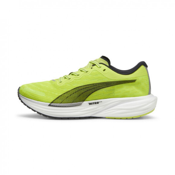 PUMA Deviate NITROâ¢ 2 Men's Running Shoes in Lime Pow/Black/White - 376807_20