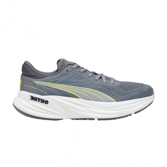 Puma Magnify Nitro 2 'Cool Dark Grey Yellow Burst' | Men's Size 10.5 - 376909-05