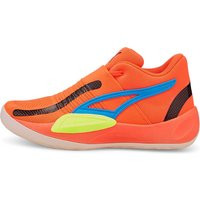 Puma Rise Nitro, Fiery Coral-Lime Squeeze - 377012-04