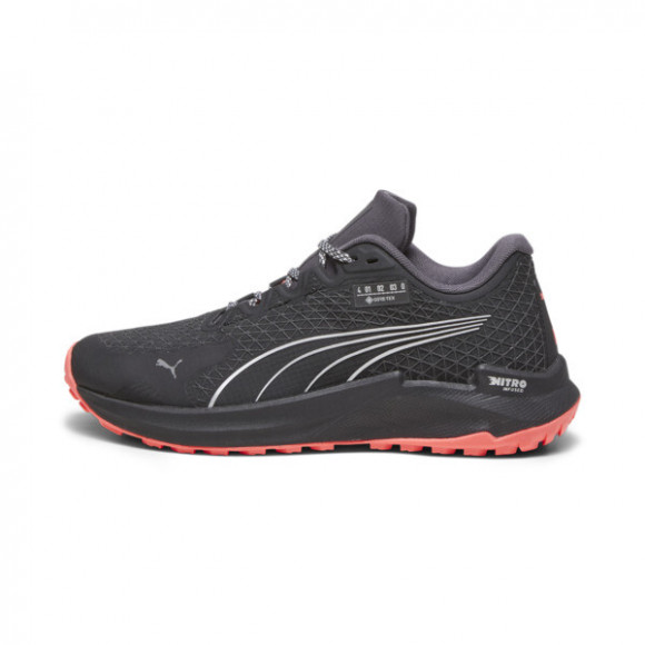 PUMA SEASONS Fast-Trac NITROâ¢ GORE-TEXÂ® Women's Running Shoes in Black/Fire Orchid - 377063_04