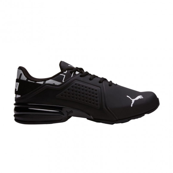 Puma Viz Runner Repeat Wide 'Black White' | Men's Size 10 - 377334-02