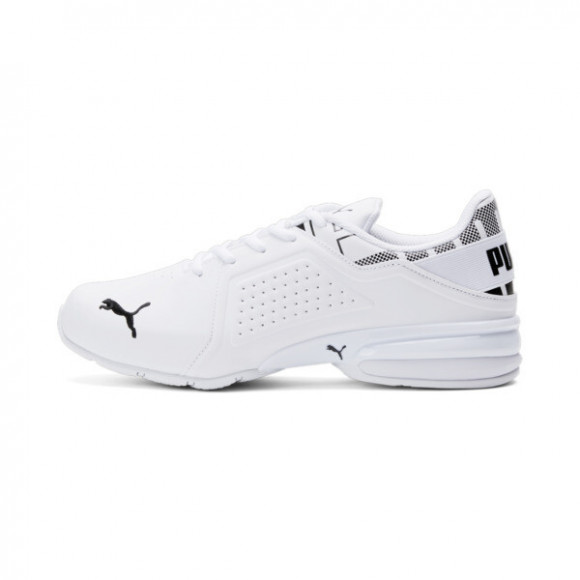 PUMA Viz Runner Repeat Wide Men's Running Shoes in White/Black - 377334_12
