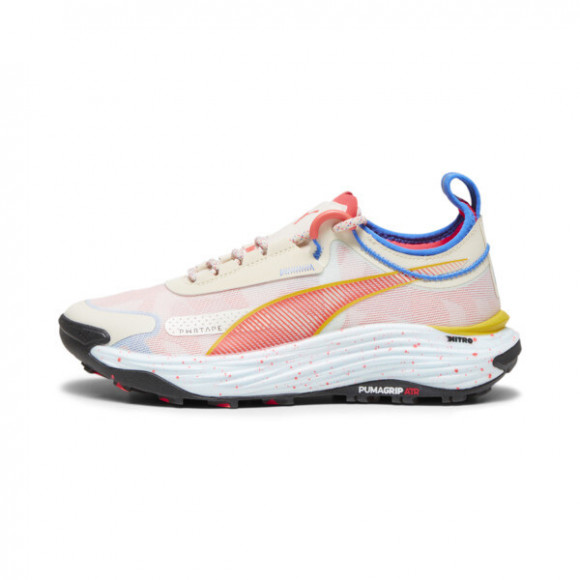 PUMA SEASONS Voyage NITROâ¢ 3 Women's Running Shoes in Alpine Snow/Ultra Blue/Yellow Burst - 377746_05