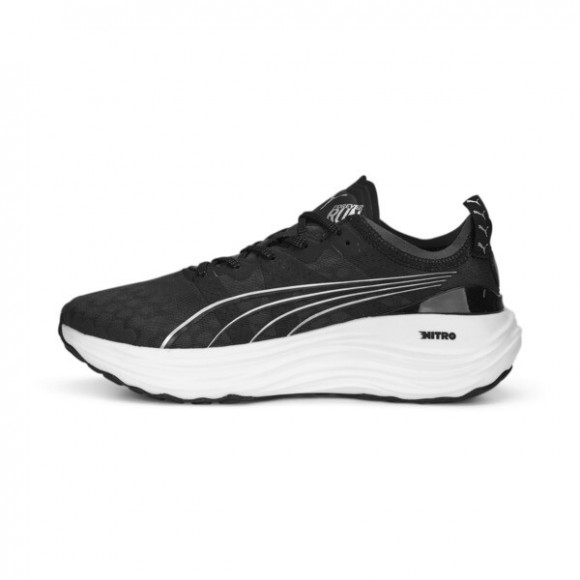 PUMA ForeverRUN NITROâ¢ Women's Running Shoes in Black/White - 377758_01