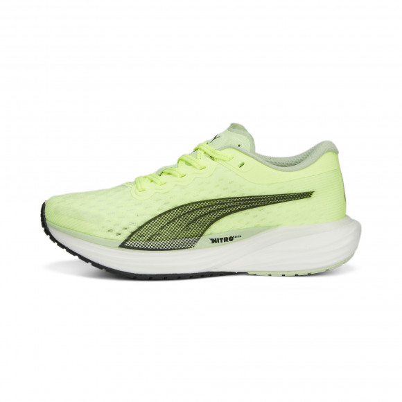 Deviate NITROâ¢ 2 PUMA 75th Year Anniversary Celebration Women's Running Shoes in Yellow - 377785_01