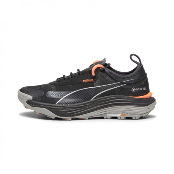PUMA SEASONS Voyage NITROâ¢ 3 GORE-TEX Women's Trail Running Shoes in Black/Neon Sun - 377839_01
