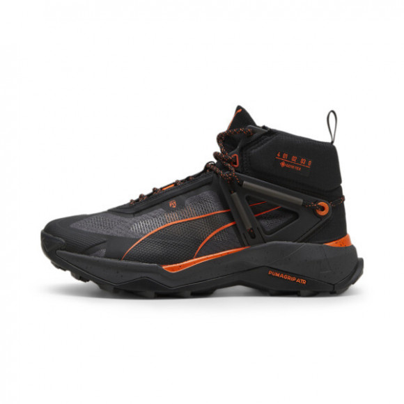 PUMA SEASONS Explore NITROâ¢ Mid GORE-TEX Men's Hiking Shoes in Black/Grey Skies/Flame Flicker - 377860_05