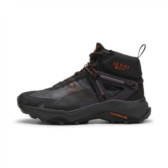 PUMA SEASONS Explore NITROâ¢ Mid GORE-TEX Women's Hiking Shoes in Black/Midnight Plum/Flame Flicker - 377861_05