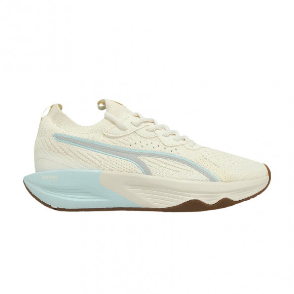 Puma Wmns PWR XX Nitro Luxe Wns 'Warm White Ash Gray Icy Blue' | Tan | Women's Size 8.5 - 37789209