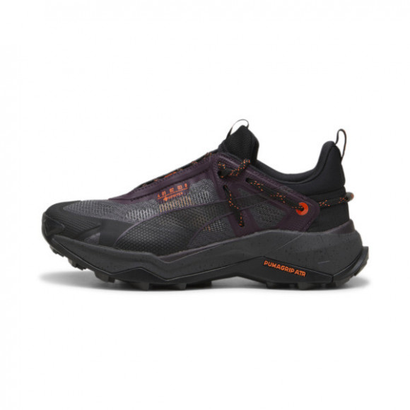 PUMA SEASONS Explore NITROâ¢ GORE-TEX Women's Hiking Shoes in Black/Midnight Plum/Flame Flicker - 378024_05