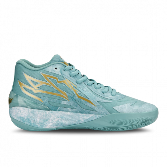 Puma Melo Men's Sneakers - Green - Size 7.5 - Mesh/Synthetic - 37828401