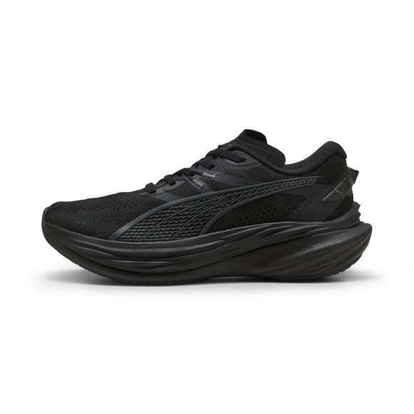 PUMA Deviate NITROâ¢ 3 WIDE Women's Running Shoes in Black - 378450_05