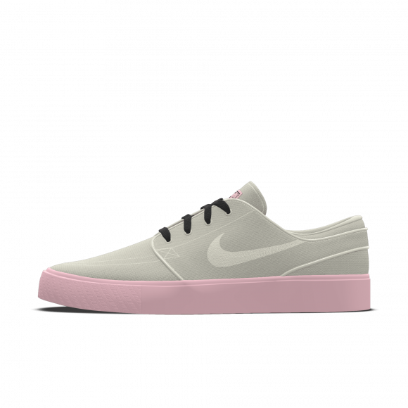 Chaussure de skate personnalisée Nike SB Zoom Janoski OG By You pour homme - Blanc - 3786342014