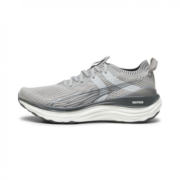 PUMA ForeverRun NITROâ¢ Knit Men's Running Shoes in Concrete Grey/Flat Dark Grey - 379139_03