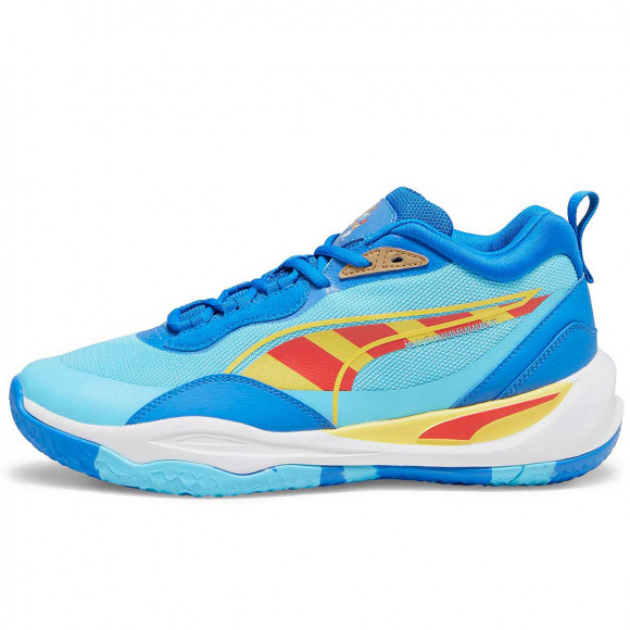 puma Playmaker Pro x The Smurfs, PUMA Team Royal-For All Time Rot - 379294_01