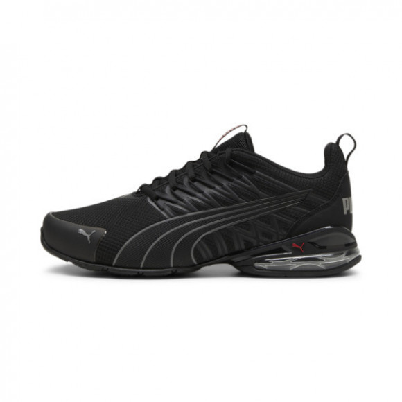 PUMA Voltaic Evo Running Shoes in Black/Stormy Slate/For All Time Red - 379601_01