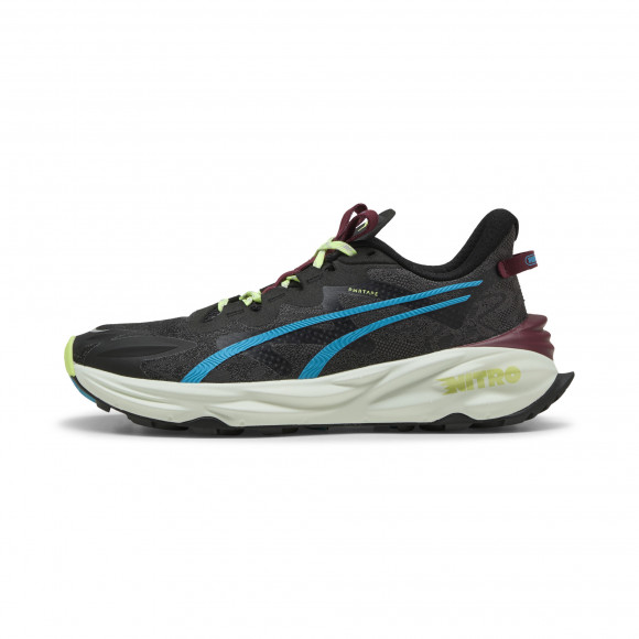 PUMA SEASONS Fast-Trac NITROâ¢ 3 Men's Trail Running Shoes in Black/Sage Frost/Ruby Shimmer - 379786_19
