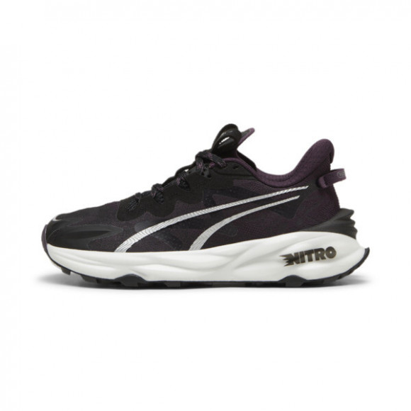 PUMA SEASONS Fast-Trac NITROâ¢ 3 Women's Trail Running Shoes in Black/Midnight Plum/White - 379787_02