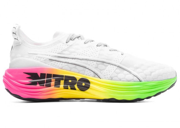ForeverRUN NITRO Futrograde Sneakers White / Green - 380005-02