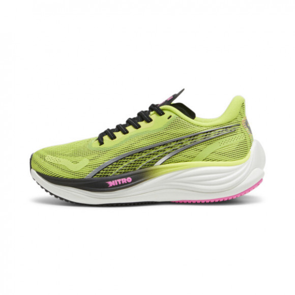 PUMA Velocity NITROâ¢ 3 Psychedelic Rush Women's Running Shoes in Lime Pow/Black/Poison Pink - 380081_01