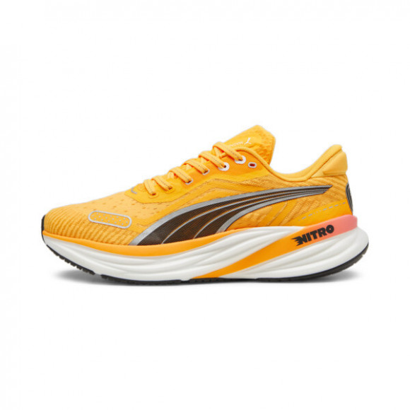 PUMA Magnify NITROâ¢ Tech 2 Men's Running Shoes in Sun Stream/Sunset Glow/White - 380090_04