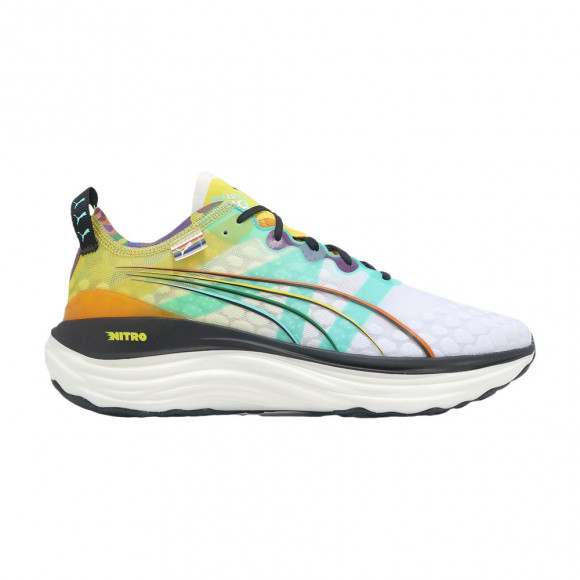 Puma ForeverRun Nitro LM 'White Court Yellow' | Men's Size 7.5 - 380099-01