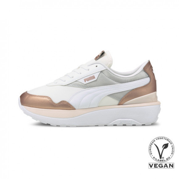 puma white and rose gold