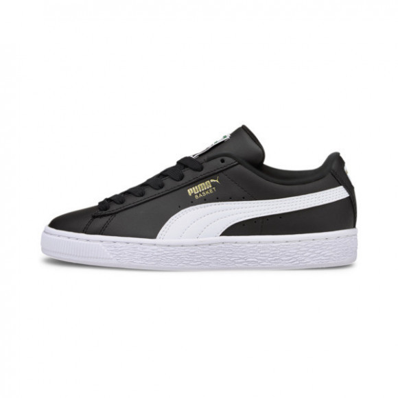 puma basket black shoes