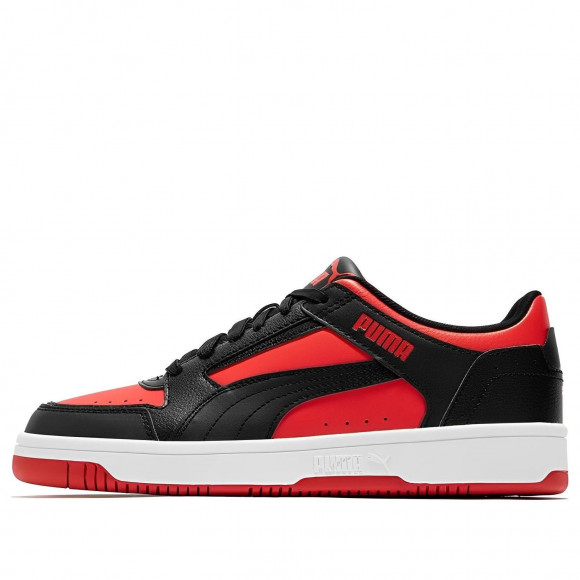 PUMA REBOUND Joy Low BLACK/RED Skate Shoes 380747-10