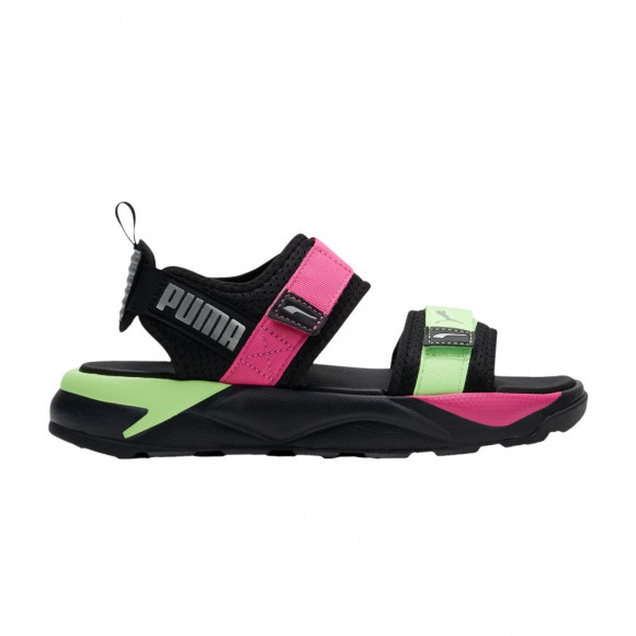 Puma Wmns RS-Sandal 'Glow in the Dark - Black Pink Lime' | Women's Size 6 - 381933-02
