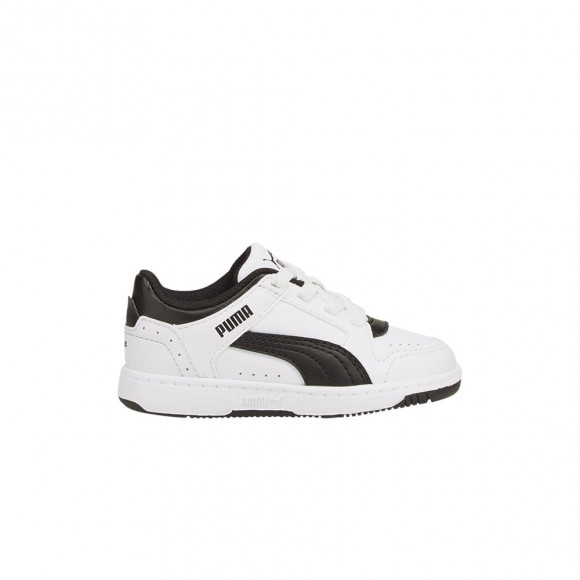 Puma Rebound Joy Low Infant 'White Black' | Infant Size 4 - 381986-04