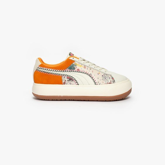 Wmns Suede Mayu 3 Liberty Marshmallow/marshmallow Sneakers Low - 382192-01