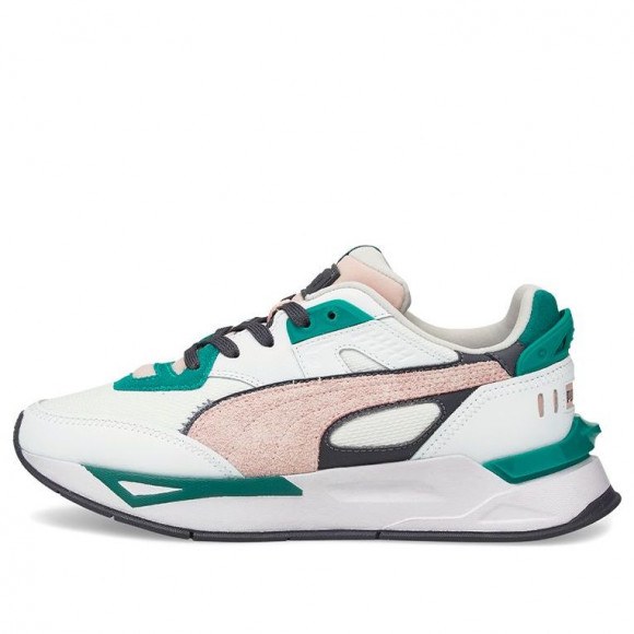 (WMNS) Puma repetido Mirage Sport Pop Running Shoes White/Green - 382747-02