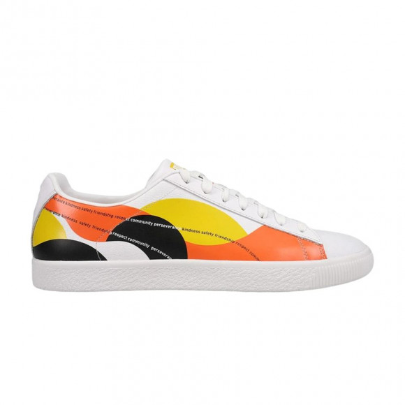 Puma Clyde 59th Street 'White Orange' | Men's Size 14 - 382989-01
