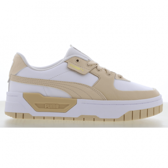PUMA Cali Dream Leather Women's Sneakers in White/Shifting Sand - 383157-06