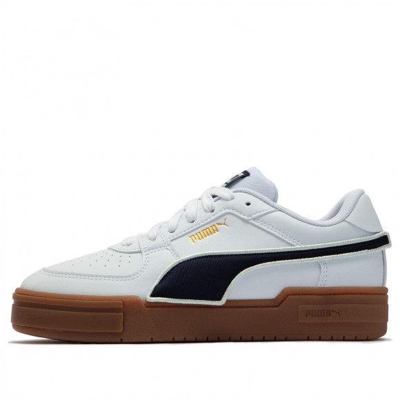 PUMA Ca Pro Low Tops Casual Skateboarding Shoes Unisex White Black  White/Black Skate Shoes 383404-01