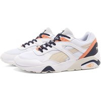 Puma Men's R698 "Reverse Classics" Sneakers in White/Pristine/Peacoat - 383534-01