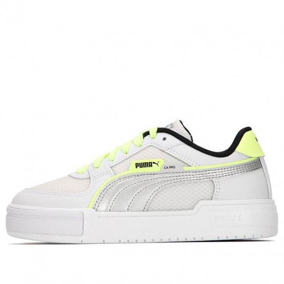 PUMA Ca Pro Techstile Low Tops Casual Skateboarding Shoes Unisex White Skate Shoes 383788-03 - 383788-03