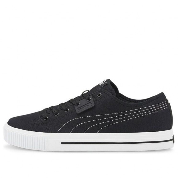 PUMA Ever Casual Skateboarding Shoes Unisex Black White Black/White Skate Shoes 383865 - logo tight damen - 01