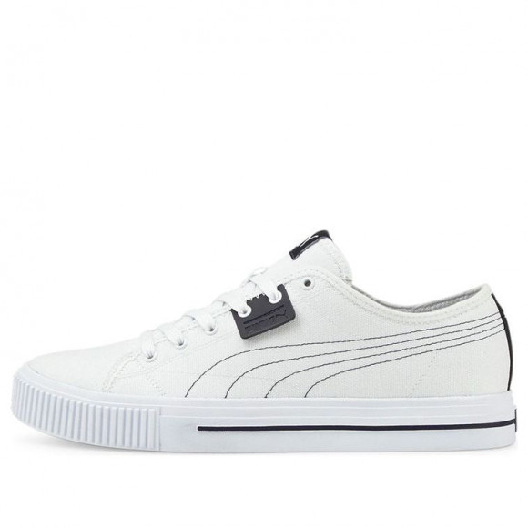 PUMA Ever Casual Skateboarding Shoes Unisex White Black White/Black Skate Shoes 383865 - Puma Black-Paprika 7 Toddler $19.97 - 04