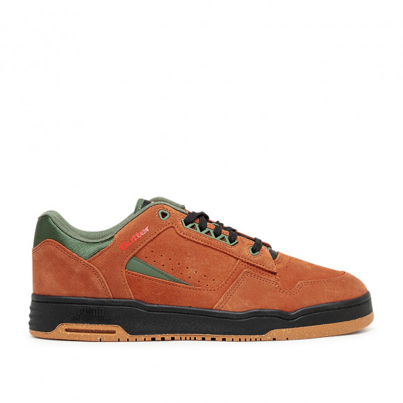 PUMA x BUTTER GOODS Suede Slipstream Lo Sneakers in Mocha Bisque/Black/Thyme - 384211-01