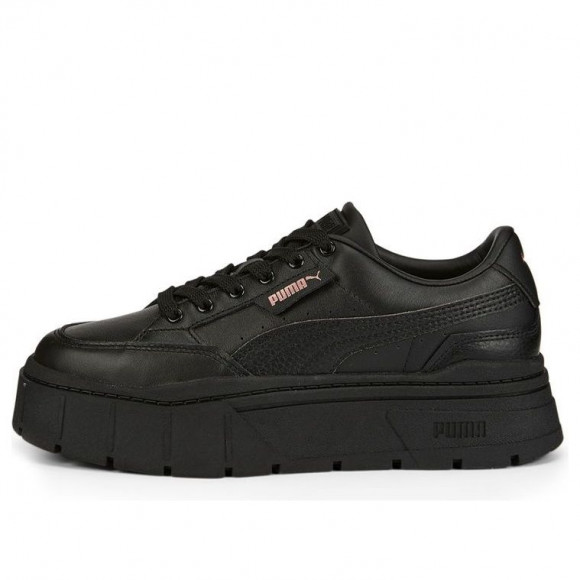 Puma (WMNS) PUMA Mayze Stack Leather Skate Shoes 384412-02 - 384412-02
