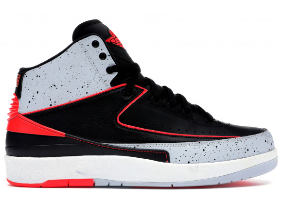 Air Jordan Nike AJ II 2 Retro Infrared Cement - 385475-023