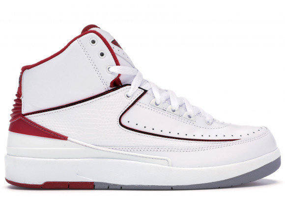 Jordan 2 Retro White Red (2014) - 385475-102
