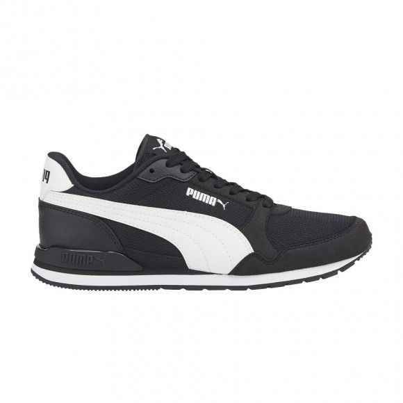 Puma ST Runner v3 Mesh Big Kid 'Black White' | Kid's Size 4 - 385510-01