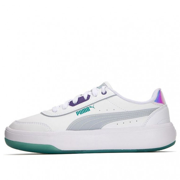 Puma (WMNS) PUMA Tori Candy White/Green Skate Shoes 385553-02 - 385553-02