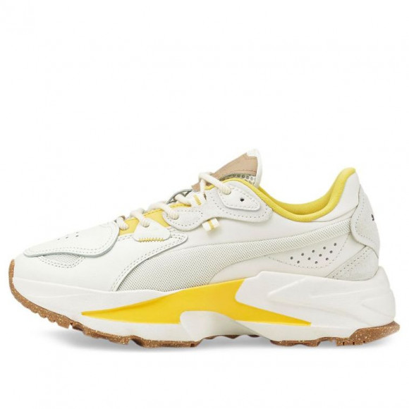 Puma Womens WMNS Orkid D.South White Yellow Athletic Shoes 385599-01 - 385599-01